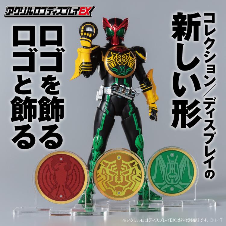 Kamen Rider OOO TaToBa Core Logo Display Set