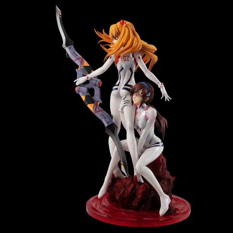 Megahouse Precious G.E.M. Rebuild of Evengelion Shikinami Asuka Langley & Makinami Mari Illustrious Figure