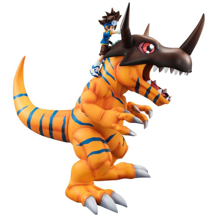 Digimon Adventure G.E.M. Series Greymon & Taichi Yagami