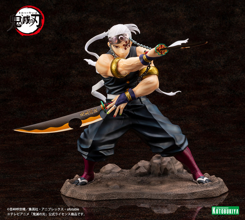 Demon Slayer ARTFX J Tengen Uzui (With Bonus Part)