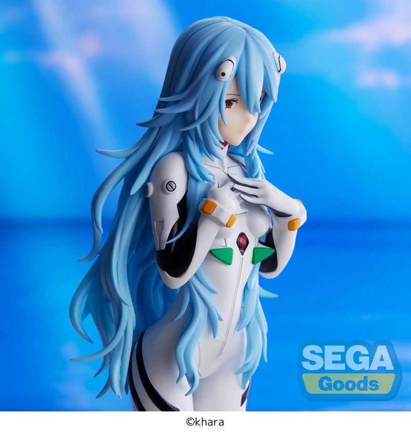 EVANGELION: 3.0+1.0 Thrice Upon a Time SPM Figure Rei Ayanami Long Hair Ver.
