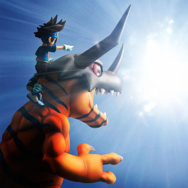 Digimon Adventure G.E.M. Series Greymon & Taichi Yagami