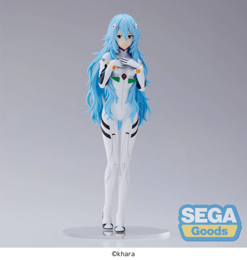 EVANGELION: 3.0+1.0 Thrice Upon a Time SPM Figure Rei Ayanami Long Hair Ver.