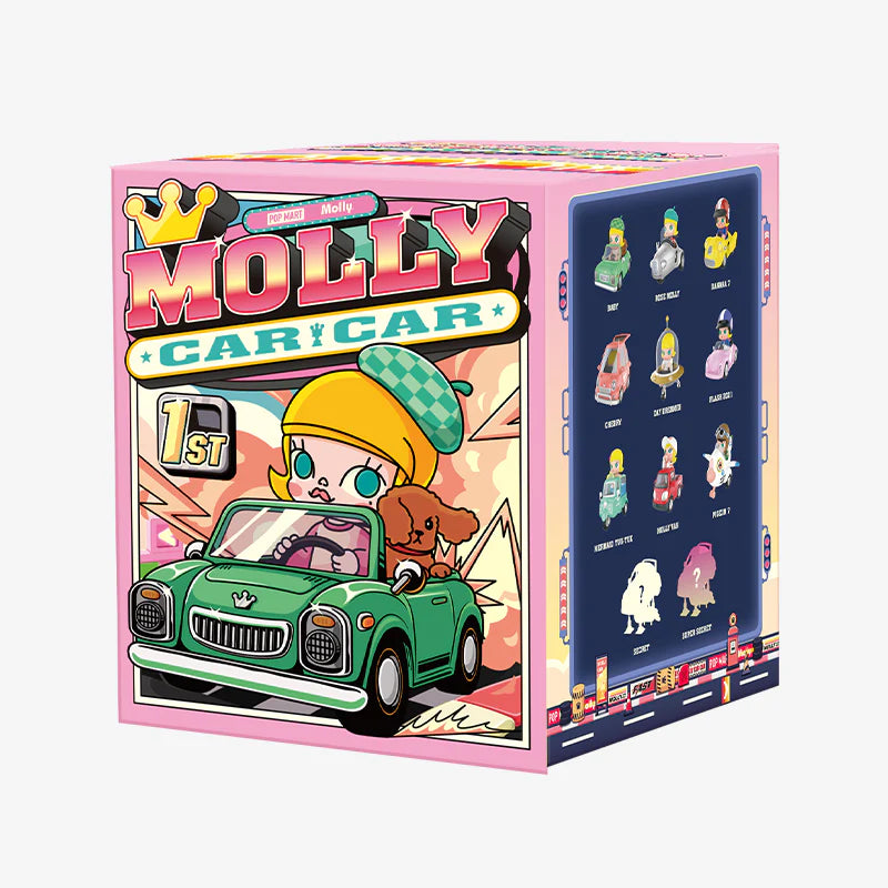 PopMart - Molly - Car Car Single Pcs