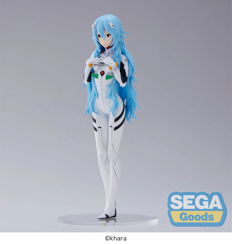 EVANGELION: 3.0+1.0 Thrice Upon a Time SPM Figure Rei Ayanami Long Hair Ver.