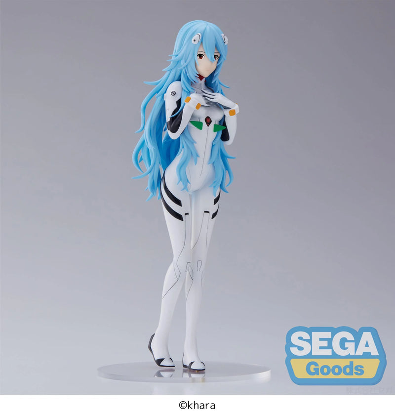 EVANGELION: 3.0+1.0 Thrice Upon a Time SPM Figure Rei Ayanami Long Hair Ver.