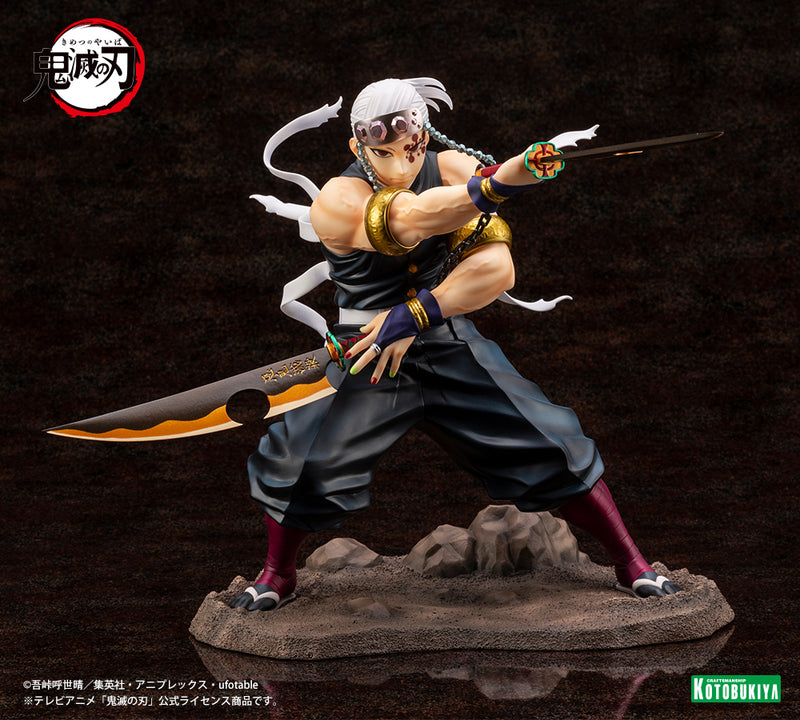 Demon Slayer ARTFX J Tengen Uzui (With Bonus Part)