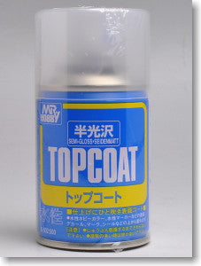 Mr Hobby Topcoat Spray