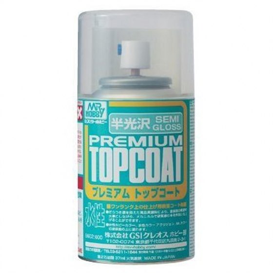 Mr Hobby Topcoat Spray