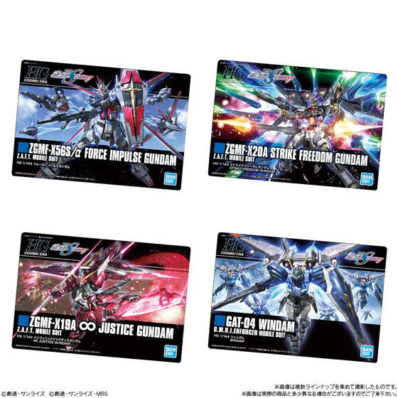 Gunpla Gundam Package Art Collection Wafer