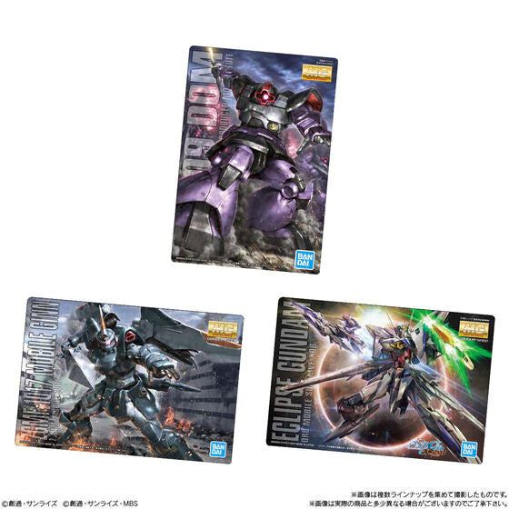 Gunpla Gundam Package Art Collection Wafer