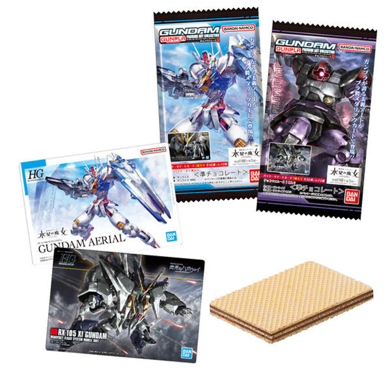 Gunpla Gundam Package Art Collection Wafer