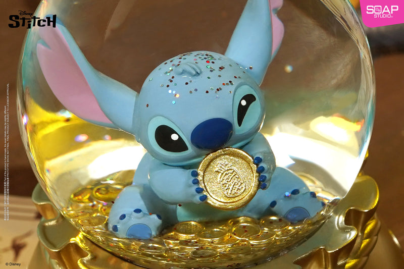 Soap Studio - Disney Stitch Coin Treasure Hunt Party Snow Globe