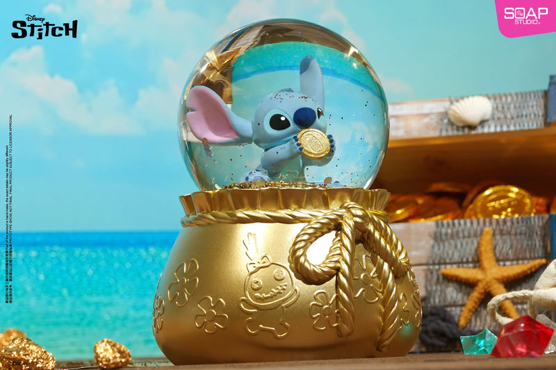 Soap Studio - Disney Stitch Coin Treasure Hunt Party Snow Globe