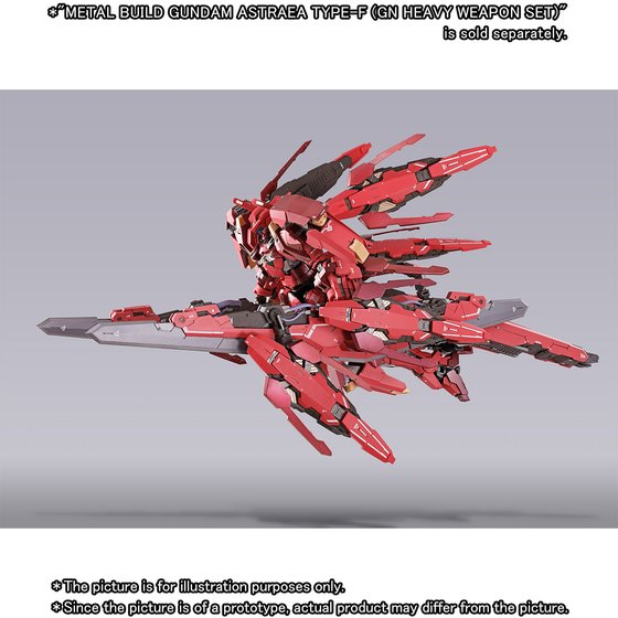 Gundam Metal Build Gundam Avalanche Astraea Type-F - Avalung Option-Set