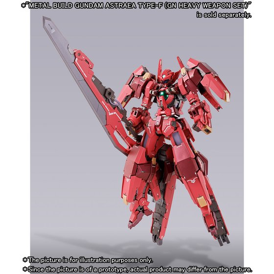 Gundam Metal Build Gundam Avalanche Astraea Type-F - Avalung Option-Set