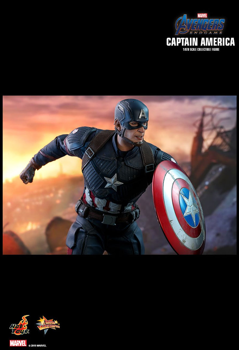 Hot Toys MMS536 Avengers: Endgame Captain America 1/6th Scale Collectible Figure