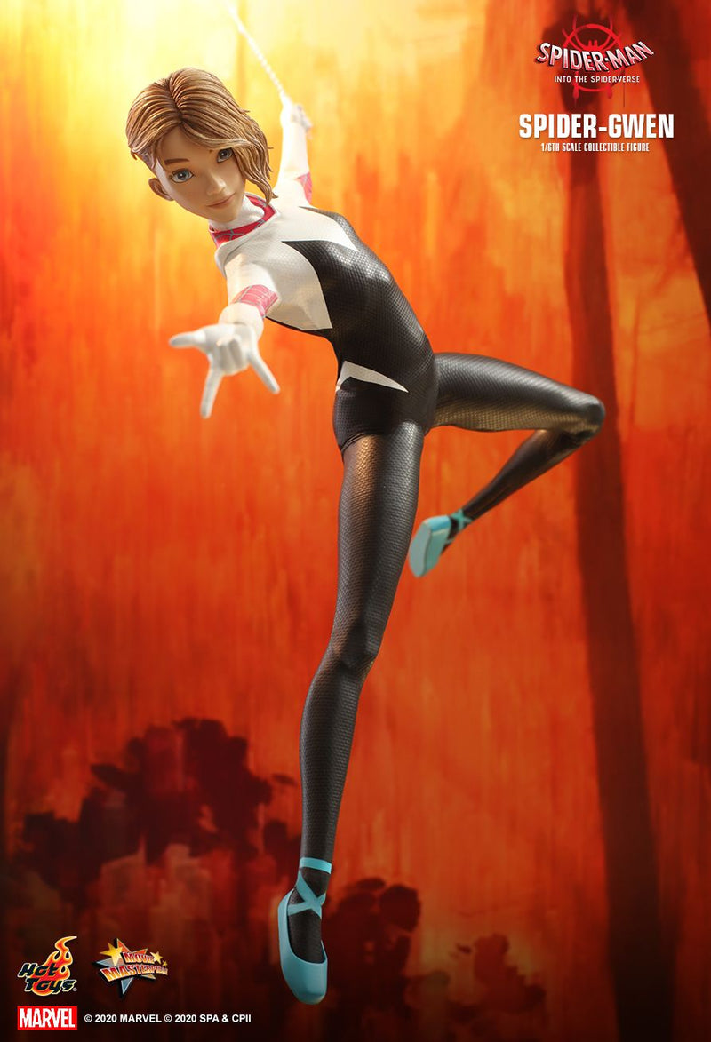 Hot Toys MMS576 Spider-Man: Into the Spider Verse Spider Gwen 1/6th Scale Collectible Figure