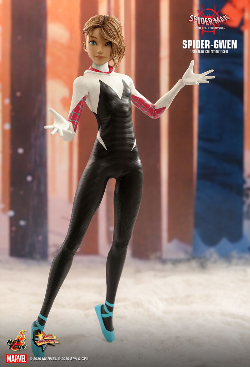 Hot Toys MMS576 Spider-Man: Into the Spider Verse Spider Gwen 1/6th Scale Collectible Figure