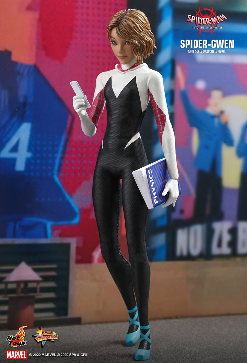 Hot Toys MMS576 Spider-Man: Into the Spider Verse Spider Gwen 1/6th Scale Collectible Figure