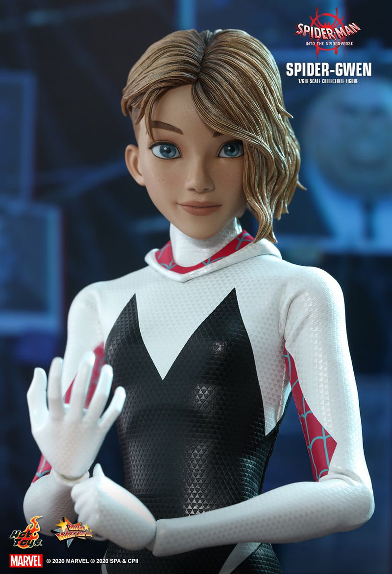 Hot Toys MMS576 Spider-Man: Into the Spider Verse Spider Gwen 1/6th Scale Collectible Figure