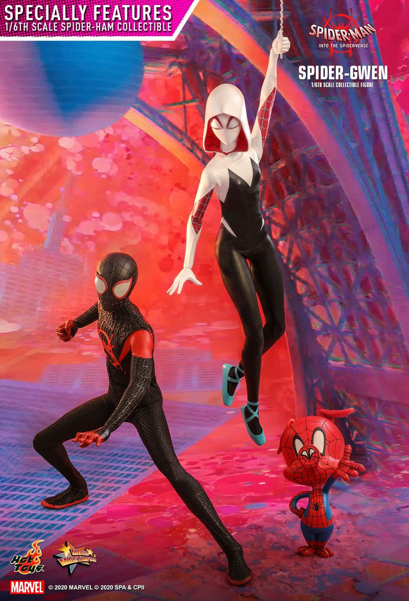 Hot Toys MMS576 Spider-Man: Into the Spider Verse Spider Gwen 1/6th Scale Collectible Figure