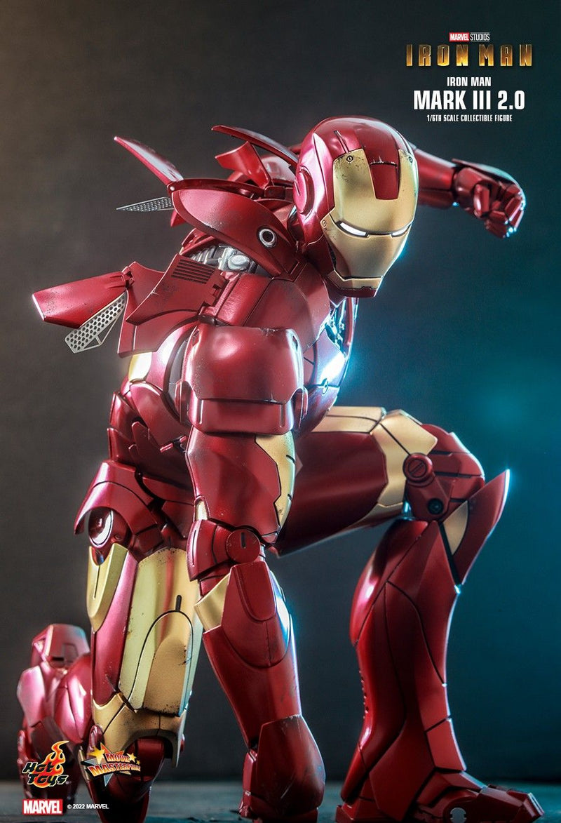 Hot Toys MMS664D48 Iron Man 1/6 Scale Iron Man Mark III (2.0) Collectible Figure