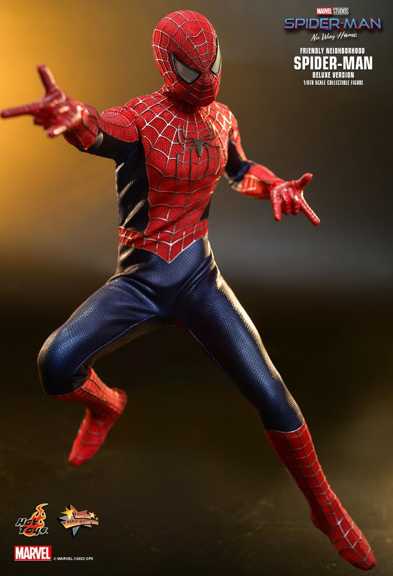 Hot Toys MMS662 Spider-Man: No Way Home - 1/6th scale Friendly Neighbourhood Spider-Man Collectible Figure (Deluxe Edition)