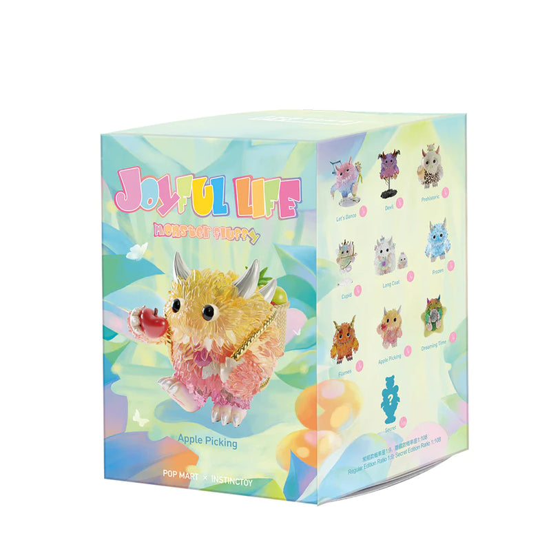 PopMart - INSTINCTOY - Monster Fluffy Joyful Life Single Pcs