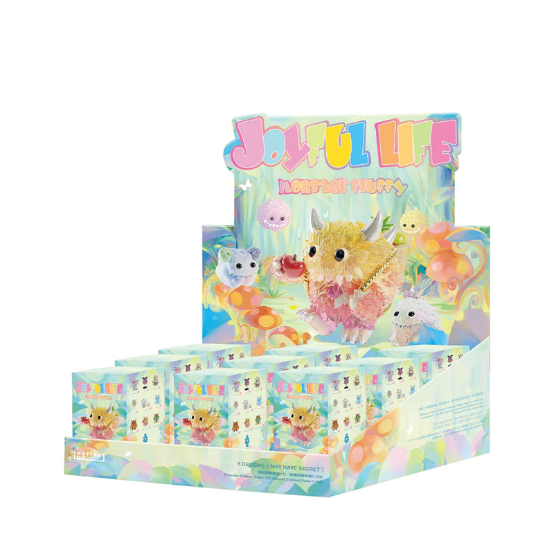 PopMart - INSTINCTOY - Monster Fluffy Joyful Life Boxset of 9