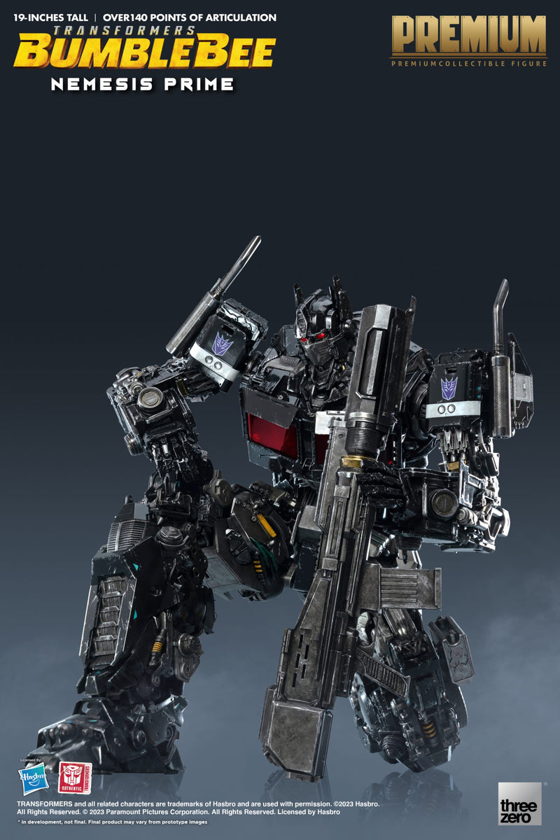 ThreeZero Transformer: Bumblebee Premium Nemesis Prime