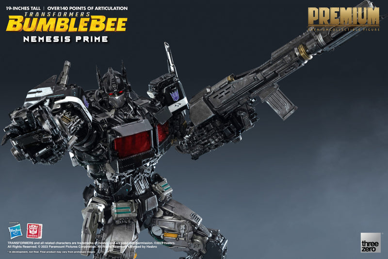 ThreeZero Transformer: Bumblebee Premium Nemesis Prime