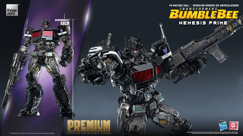 ThreeZero Transformer: Bumblebee Premium Nemesis Prime