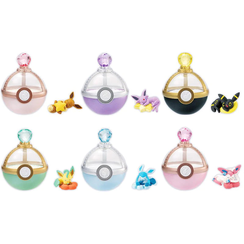 Re-Ment Pokemon Eevee & Friends Dreaming Case 2 Boxset