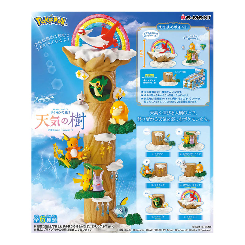 Re-Ment - Pokemon Forest 7 Weather Tree