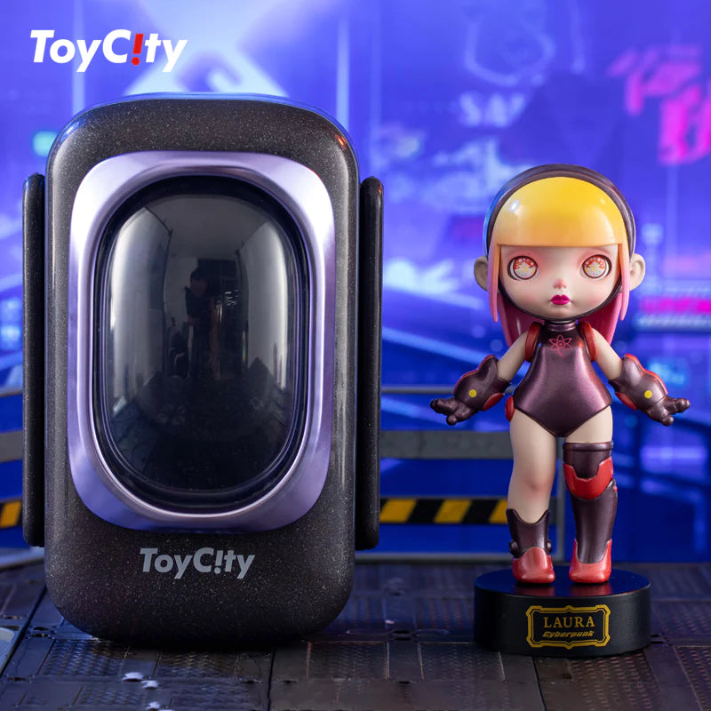 Toy City Space Capsule Laura Cyberpunk Single Pcs