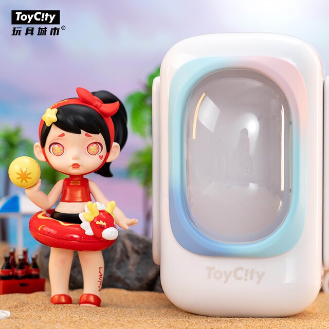 Toy City Space Capsule Laura Girl Pool Fight