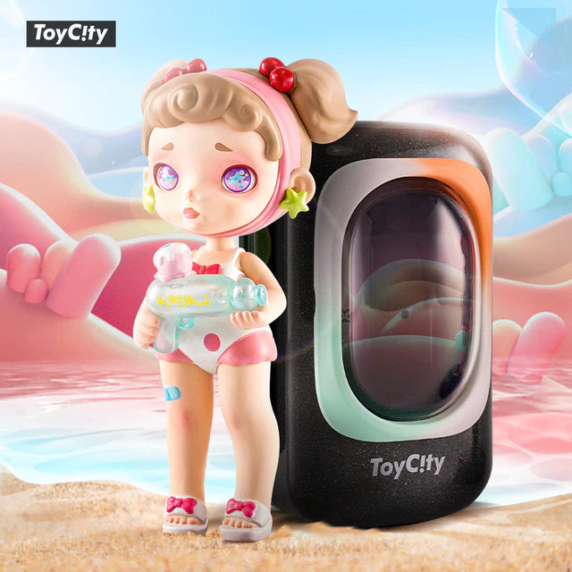 Toy City Space Capsule Laura Girl Pool Fight