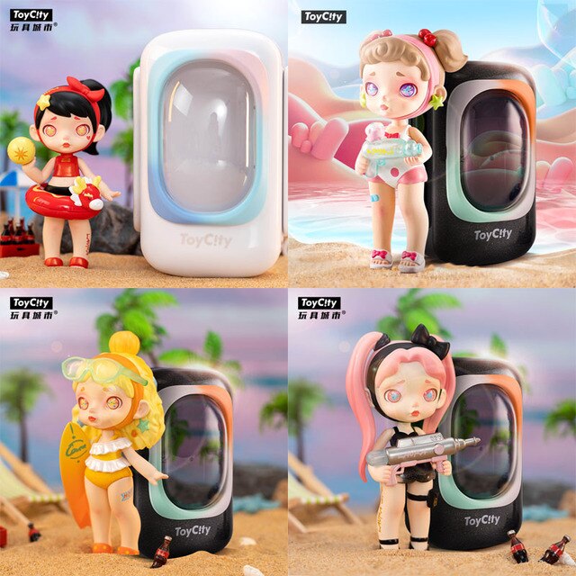 Toy City Space Capsule Laura Girl Pool Fight