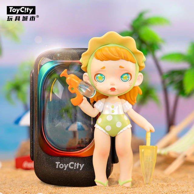 Toy City Space Capsule Laura Girl Pool Fight