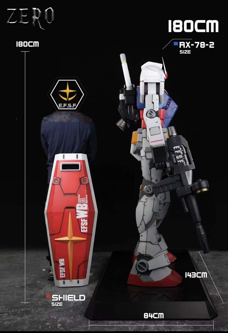 Zero Art Studio - RX-78-2 Statue (Ready Player One) 头号玩家 宇宙战士 1/1 机甲雕像