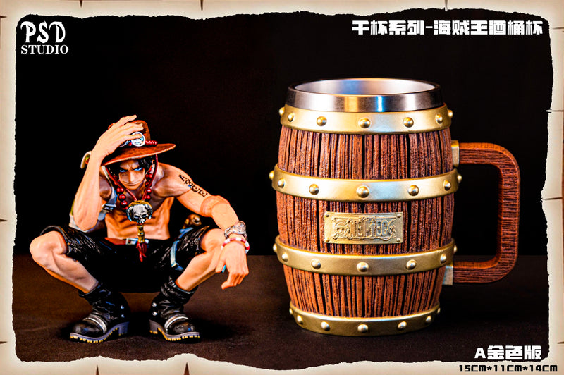 PSD Studio One Piece Barrel Cup 海贼王 酒桶杯