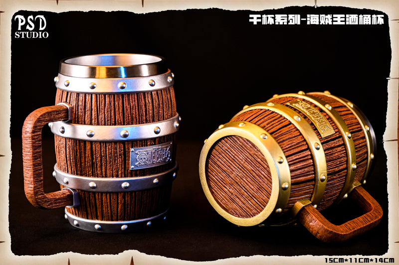 PSD Studio One Piece Barrel Cup 海贼王 酒桶杯