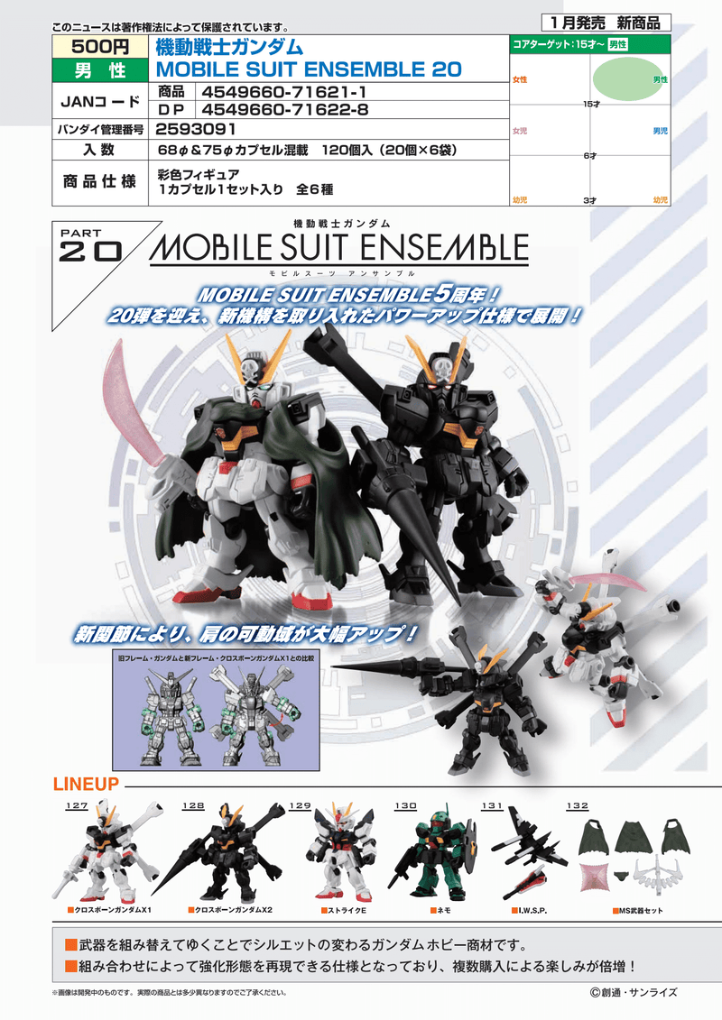 Gundam Mix GD Mobile Suit Ensemble 20