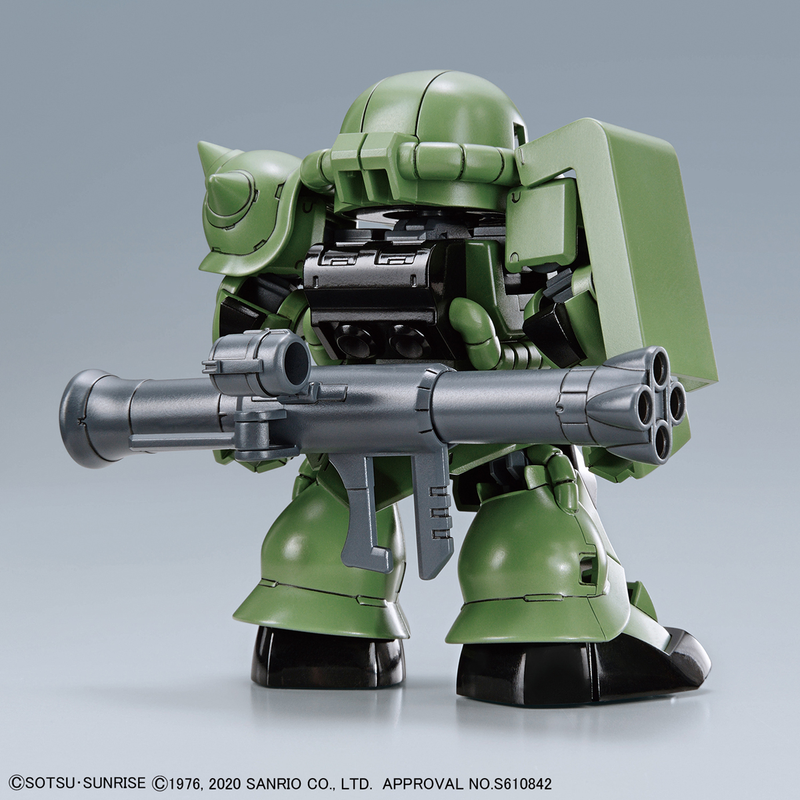 Hello Kitty x Gundam SDCS Zaku II