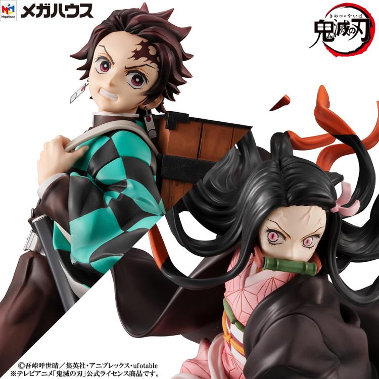 Demon Slayer MegaHouse G.E.M series Tanjiro & Nezuko
