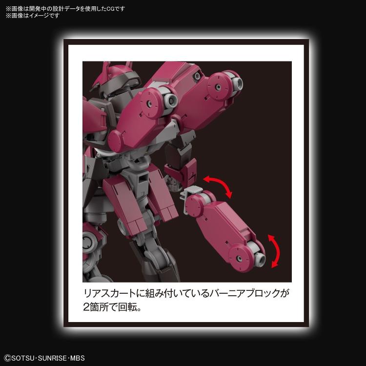 Gundam HGI-BO 1/144 Schwalbe Custom (Cyclase) Model Kit