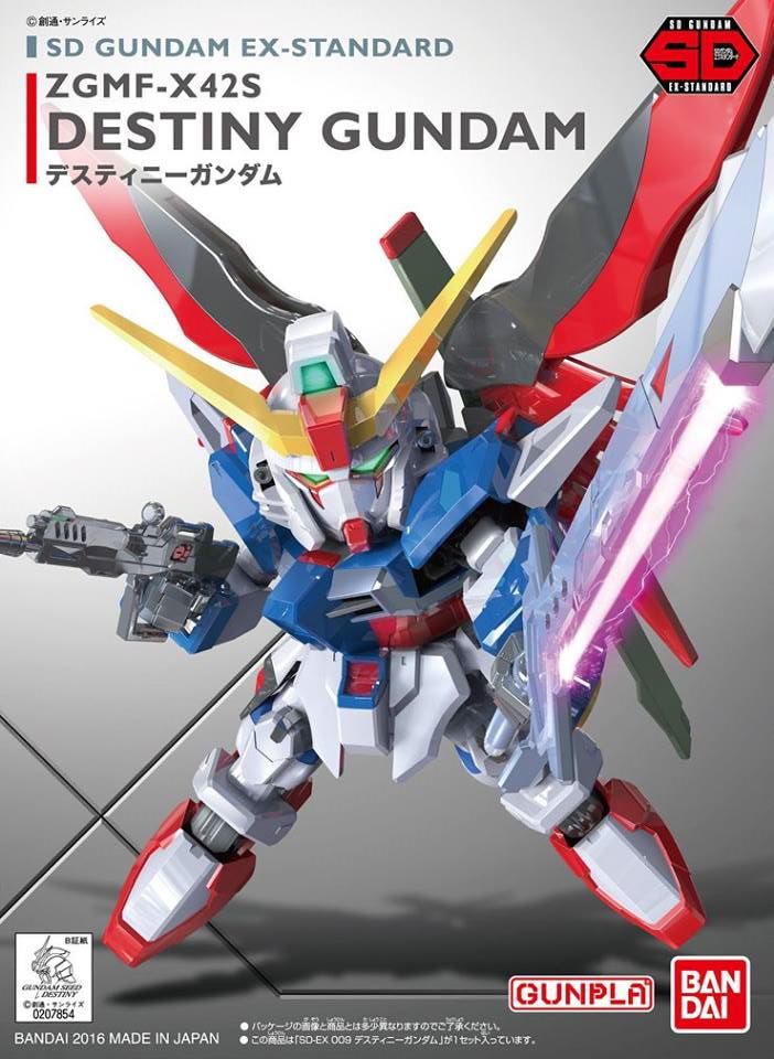 SD Gundam EX-Standard 009 Destiny Gundam