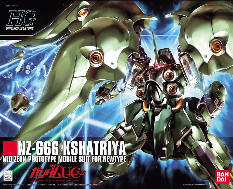 HGUC 1/144 NZ-666 Kshatriya