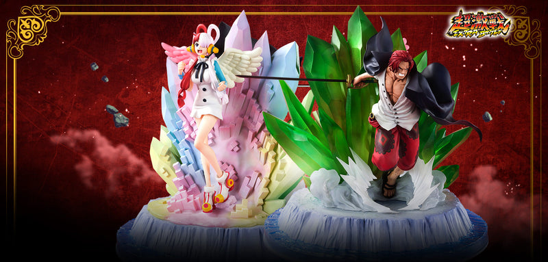 One Piece FiguartsZERO [Extra Battle] Shanks and Uta ONE PIECE FILM RED Ver.-